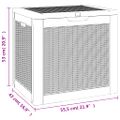 vidaXL Záhradný úložný box bledohnedý 55,5x43x53 cm polypropylén
