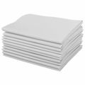 vidaXL Tkaninové vrecia 10 ks Biela 40 x 60 cm PP