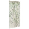 vidaXL Záves proti hmyzu bambusová potlač 100x220 cm bambus