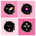 MANTA ALEXA Mini Smartwatch, Smart hodinky, biele