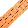 vidaXL Upínacie popruhy s račňou 4 ks, 2 tony, 8mx50mm, oranžové
