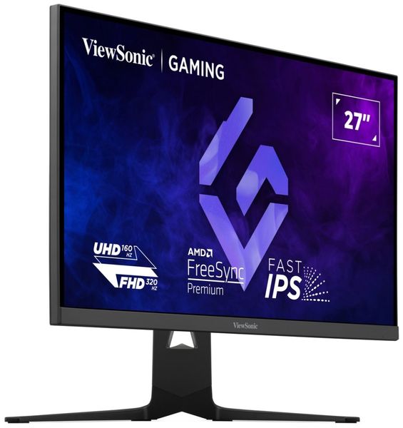 ViewSonic XG275D1-4K 27" 16:9 IPS, 1920 x 1020 @320Hz 3840 x 2160 @160Hz, 0,5ms MPRT, 2 HDMI, DP, USB-C, výš. nast.