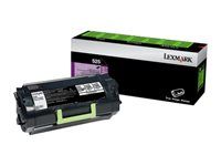 Čierna - originálna - kazeta s farbivom LCCP, LRP - pre Lexmark MS810, MS811, MS812