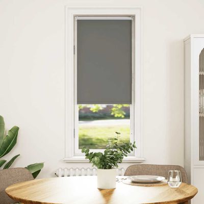 vidaXL roleta Blackout sivá 45x150 cm Šírka látky 40,7 cm Polyester