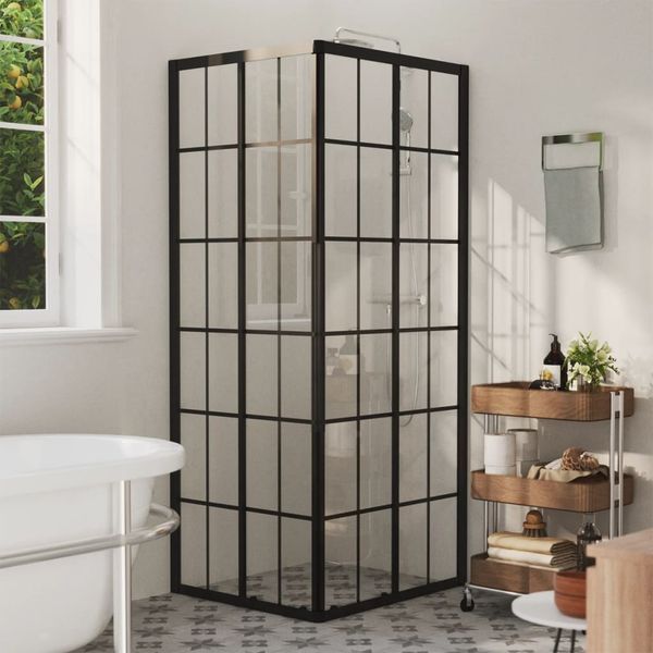 vidaXL Sprchový kút ESG 80x70x180 cm