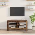 vidaXL RohováTVskriňa 102 x 40,5 x 45 cm Staré drevo Kompozitné drevo
