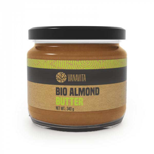 BIO Mandľové maslo - VanaVita, 340 g