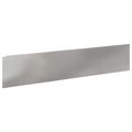 vidaXL Obrubník trávnika 20 ks 100 x 22 cm Oceľ Strieborná