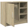vidaXL Skrinka pod umývadlo, dub sonoma 63x30x54 cm, kompozitné drevo