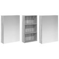 vidaXL Set kabinetov do kúpeľne 3 ks 140 x 14,5 x 70 cm