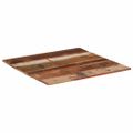 vidaXL Štvorcová stolová doska 80x80 cm, 15-16 mm, recyklovaný masív