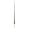 vidaXL LED kúpeľňové zrkadlo 100x45 cm oválne