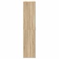 vidaXL Skriňa na topánky 80 x 39 x 178 cm Kompozitné drevo Sonoma dub