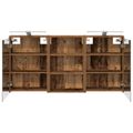 vidaXL Set kabinetov do kúpeľne 3 ks 126 x 16 x 62.5 cm