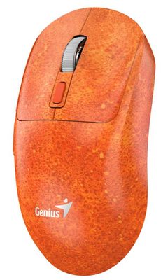 GENIUS NX-8260S BT Claw Edition/ 2400 dpi/ bezdrátová/ duální BT+2,4GHz/ tichá/ rychlé nabíjení/ ultralehká/ Copilot Myš, bezdrátová, Bluetooth + 2,4 GHz, superkondenzátor, tichá tlacítka, 6 tlacítek, 2400 DPI, USB-C, 60 g, oranžová