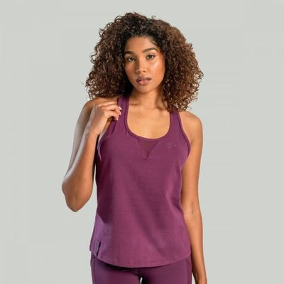 Dámske tielko Essential Tank Plum - STRIX, veľkosť S, veľkosť oblečenia S