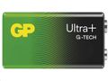 Alkalická batéria GP Ultra Plus 6LF22 (9 V), krabička