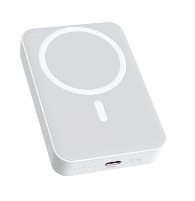 PowerBank s bezdrôtovým nabíjaním MagSafe BWOO BO-P59 20W 10000 mAh biela