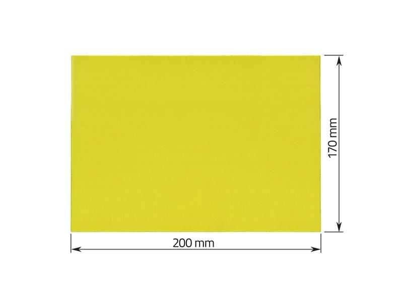 Epoxidová izolačná doska 0,5 x 200 x 170 mm pre súpravy batérií