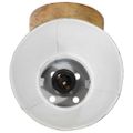 vidaXL Nástenná lampa 25 W šmuhovaná modrá 11,5x11,5x25 cm E27