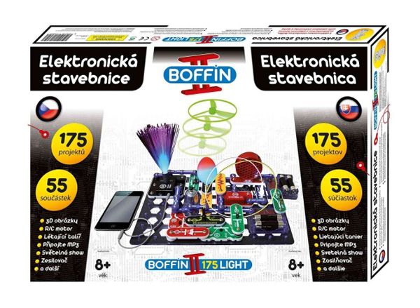 Elektronická stavebnica BOFFIN II 175 LIGHT