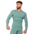 Kompresné tričko s dlhým rukávom High Blue - GymBeam, veľkosť XXL