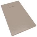 vidaXL Sprchová vanička SMC hnedá 120x70 cm