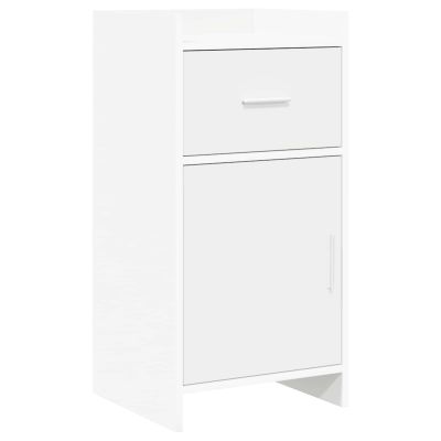 vidaXL Servírovacia skriňa Biela 40 x 36 x 80 cm Kompozitné drevo