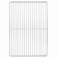 vidaXL Grilovacia mriežka 47 x 32,5 cm Nehrdzavejúca oceľ Strieborná