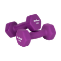 Činky REBEL ACTIVE RBA-2330-2.5 liatinové neoprénové HEX 2x2.5kg