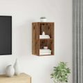 vidaXL Zostava TV skriniek 37 x 37 x 72 cm Staré drevo