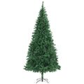 vidaXL Umelý vianočný stromček Zelená 300 cm PVC, kov a plast