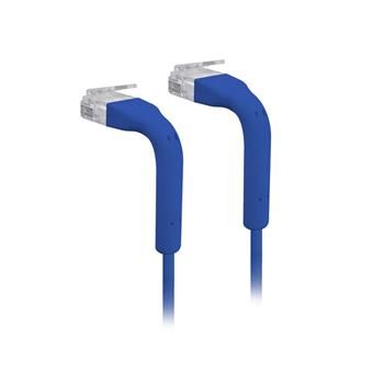 UBNT UC-PATCH-RJ45, Eth patch kábel, 0,22 m, Cat6, modrý
