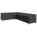 vidaXL Obal na nábytok 355 x 275 x 80 cm 600D Oxford tkanina Tvar L