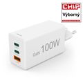 HAMA GaN, Rýchlonabíjačka, 2x USB-C PD/QC 100W