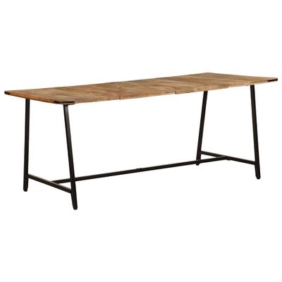 vidaXL Jedálenský stôl 180x90x75 cm masívne mangovníkové drevo
