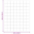 vidaXL Prikrývka na celý rok 220 x 260 cm 4 ročné obdobia Svetlosivá