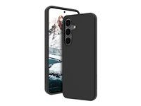 Zadný kryt pre mobilný telefón - plast - nočná čerň - pre Samsung Galaxy S25