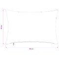 vidaXL Poťah na podložku 6 pcs HEERLEN Čierna 30 x 50 cm Bouclé