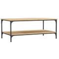 vidaXL Konferenčný stolík dub sonoma 100x55x40 cm kompozitné drevo
