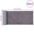 vidaXL protišmykový maliarsky fleece 50 m 220 g/m² sivá