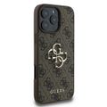 Puzdro Guess pre iPhone 16 Pro 6,3" GUHCP16L4GMGBR 4G Big Logo hnedá