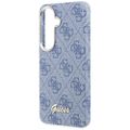 Guess case 4G Script MagSafe pre Samsung Galaxy S26 modrá