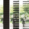 vidaXL Žalúzia Tmavohnedá 110 x 250 cm 35 mm Masívne Paulownia drevo