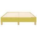 vidaXL Posteľný rám s boxspringom zelená 120x200 cm látka