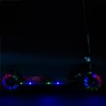 Skladacia kolobežka NILS Extreme HD025 LED fialová
