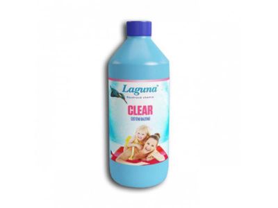 Prípravok na vyčistenie bazénov pred napustením bazénovej vody LAGUNA Clear 1l