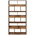 vidaXL Deliaca stena staré drevo 100x33x187,5 cm kompozitné drevo