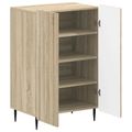 vidaXL Skriňa na topánky ZWOLLE 59,5 x 39,5 x 91,5 cm Kompozitné drevo