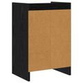 vidaXL Nočné stolíky 2 ks Čierny dub 40 x 30 x 60 cm Kompozitné drevo